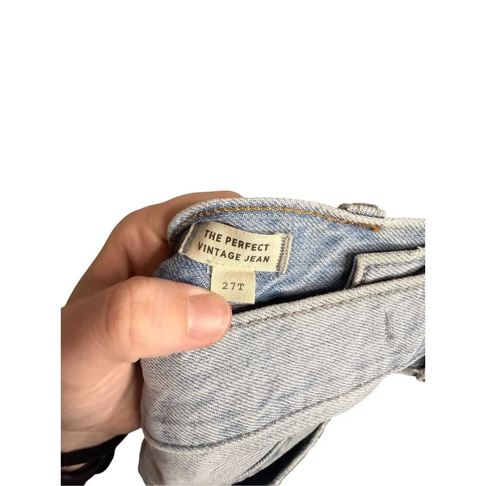 Madewell The‎ Perfect Vintage Jean Raebrook Wash Size 27 Tall